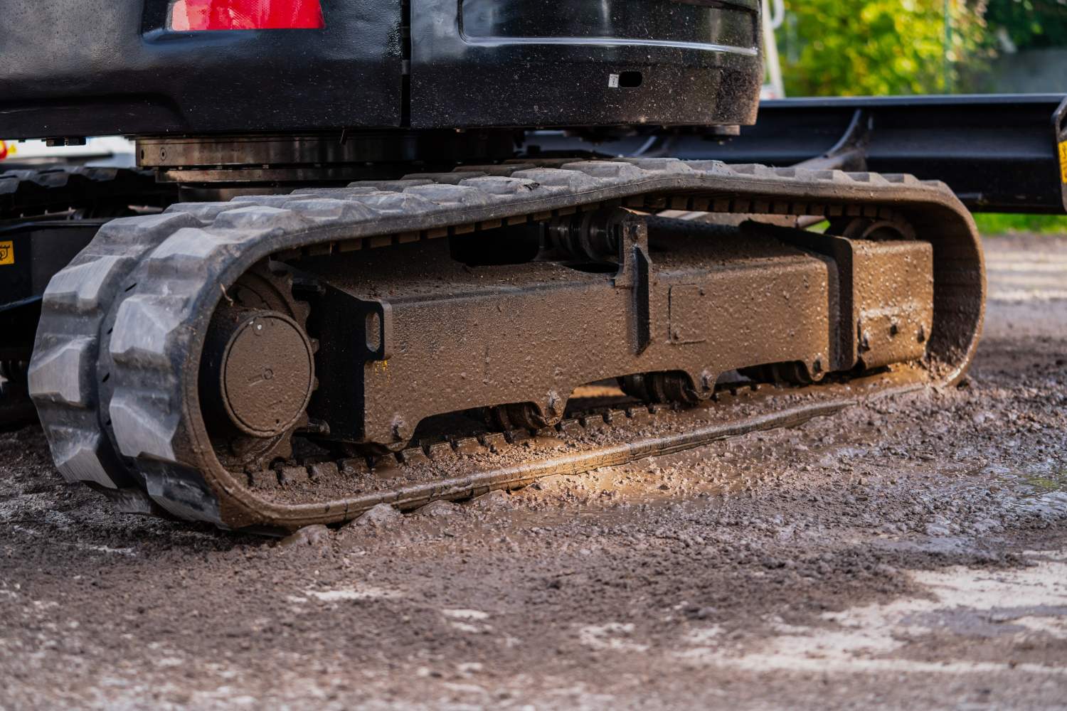 What are rubber tracks used for?